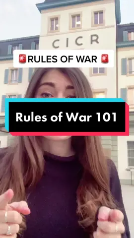 The #rulesofwar are not optional 🚨 #genevaconvention #IHL #law #icrc #redcross #ukraine