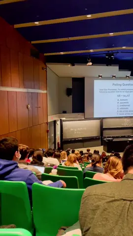 Foundations of Modern Chemistry morning lecture at the Science Center 🧪👀#chemistry #naturalsciences #lecture #grind #harvardcollege #academics