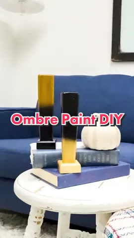 💕LOVING💕 this Ombre Paint DIY! #lizfenwickdiy #paintdiy #ombre #homedecor #diy