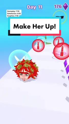 Make Her Up! #foryou #foryoupage #hypercasualgames #tiktokgame