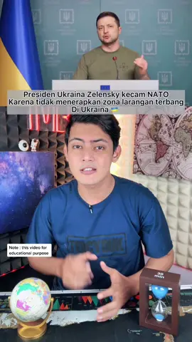 Presiden Ukraina kecam NATO #edukasi  #fyp #rusia #ukraina #nato #trending #viral