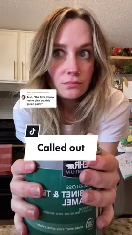 Reply to @theamateurdiy.er called out 😂#colorfulhome #paintcolors #kitchendesign #OREOBdayStack #trashperson