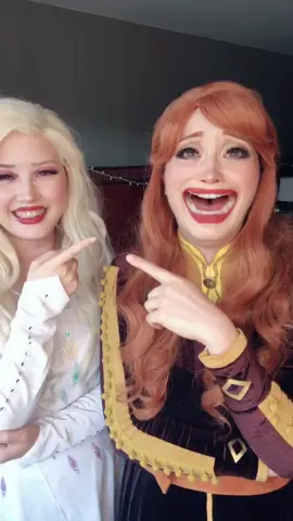 Sometimes Tiktok filters are just….. interesting. #anna #elsa #frozen #frozen2