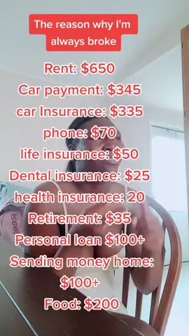 What makes you always broke?