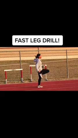 Fast Leg Drill! #track #trackwork #speed #speedworkout #fast