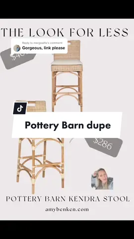 Reply to @margoallie  #greenscreen #potterybarndupe #coastaldecor #rattanfurniture #serenaandlilydupe #coastalfurniture #grandmillennial