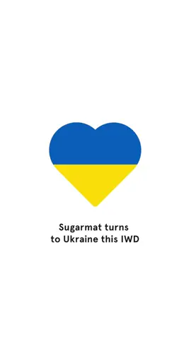 This IWD, Sugarmat pledges 10% of our profits on 08/03 to Giving Global’s Fundraiser for Ukraine relief efforts #fyp #Ukraine #IWD #whenwomenwin