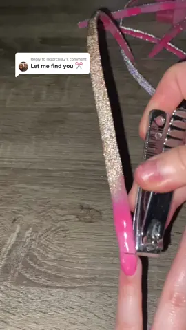 Reply to @laporchia2  ✂️✂️ #longnails
