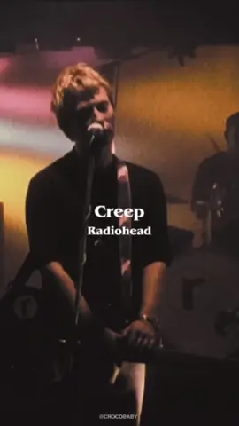 But I'm a Creep. #radiohead #creep #90s