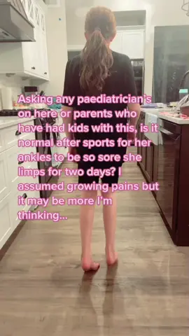 Growing pains? #paediatrics #question #doctorquestion #paediatrician #soreankles #celiac