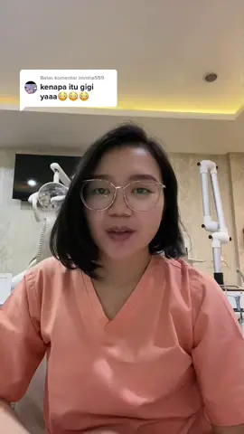 Balas @immha559  #stitch dengan @KLINIK GIGI BANDUNG  ini penjelasannya 🤗 with Dokter Nadia