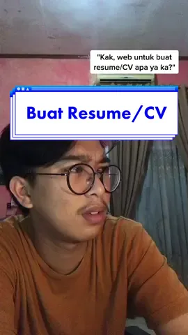 Hacks dan tips buat pejuang Resume/CV 🤩 #kuliah #internship #mahasiswa #magang #loker #hacks #tips