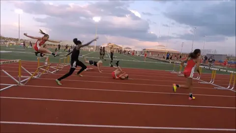 #worlds  #worstever #track  #hurdle  #fail  but they all got up!