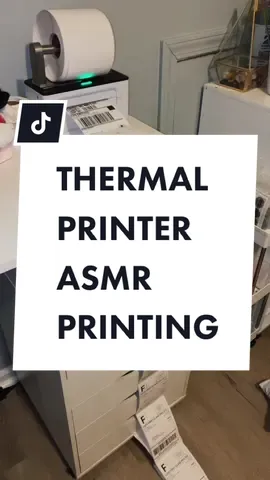 munbyn asmr? 🤌 #munbyn #packaging #thermalprinter #packingorders #asmr #asmrsounds #madebylexco #shipping