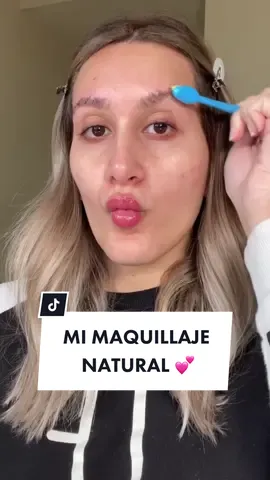 Asi hago mi maquillaje natural 💕 Les gustan este tipo de videos? #maquillaje #tutorialdemaquillaje #makeuptutorial #maquillajenatural #naturalmakeup #tipsmaquillaje #tipsdebelleza #makeuptiktok #beautytips #beautyhacks #skincare