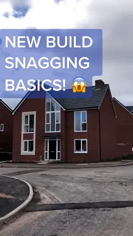 Uk New Build Snagging Basics! 😱 #snagging #snag #newbuild #shocking #construction #tradesman #newhomequalitycontrol #fyp #uk #viral