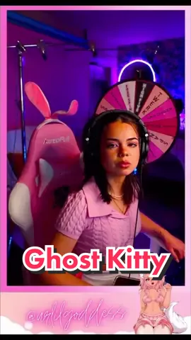 Don’t ask questions you don’t want answers to… #ghostcat #kitty #streamer