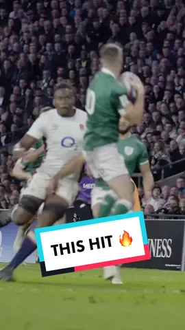 This was too good 🙌 #englandrugby #sixnationsrugby #rugby #tackle