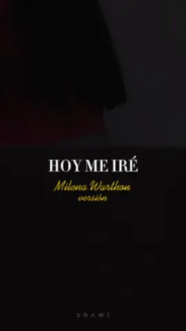 Hoy me iré versión Milena Warthon 🧳✈️ #tiktok #parati #fyp #viral #foryou #latinoamericanos #peru #peru🇵🇪 #antologia #milenawarthon🇵🇪♡ #cover