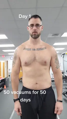 decided to start 50 stomach vacuums for 50 days.#phoenixphysicaltraining #workout #motivation #GymTok #FitTok