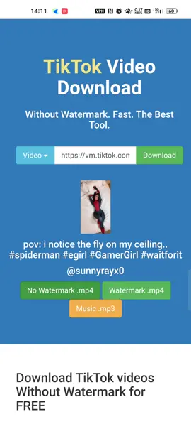 How to download tiktok videos without watermark?#tiktokvideowithoutwatermark