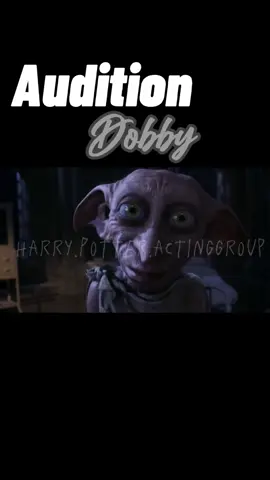 Bewirbt euch und markiert uns❤ #Dobby #Hauself #harrypotter #pottertiktok #potterhead #acting #harrypotteractinggroup