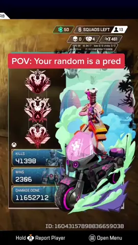 No hate to him it’s only a joke😂#apexfunny #apexlegends #apexpredator #apexpred #pubs #lifeline
