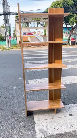 Kệ gỗ góc tường 5 tầng