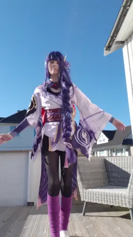 I'm going to school in full yae cos tomorrow so let's pray that I wake up early 😛#caniputmybaalsinurjaws #baalcosplay #raiden #genshin #genshincosplay #raidenshogun #cosplay #fyp #xyzbca