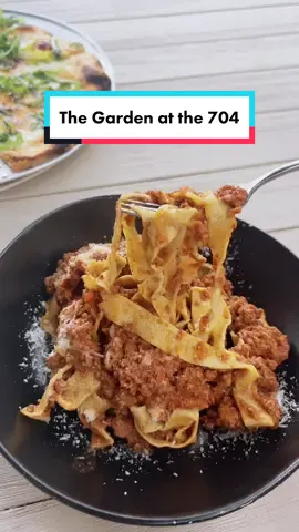 Check out this #bolognese 🍝 from The Garden at the 704 on #SouthLamar #atx