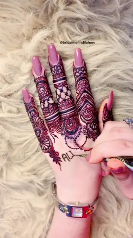 Ali request done! Follow me on Instagram and request the name 😍😍 Instagram: bridalmehndilahore #mehndi #ali