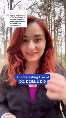 Reply to @user31510874 using “do” for emphasis! #englishtips #englishteacher #englishgrammar #aprenderingles #inglesavanzado #advancedenglish #interestingenglish #esl #ingles #inglese