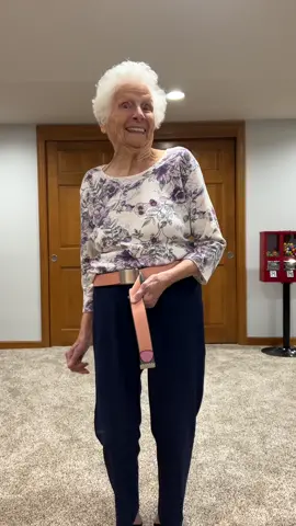 Granny got a new belt 😂 @Charlie