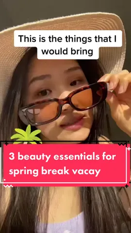 I know Spring Break is over but this could be useful for any beach trips! #springbreak2022 #springbreakmiami #beachskincare #asianbeauty #sunscreenisimportant