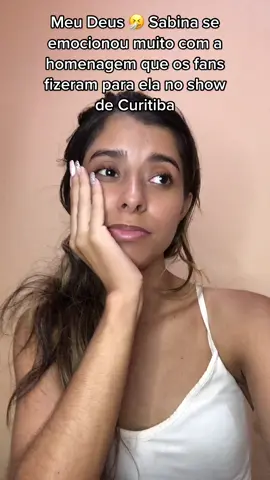 Juro eu chorei juntooo 🤧 ela merece tanto 🥺😍 #sabina #sabinahidalgo #viral #nowunited #unitersbr #uniterslove #unitersunidos #foryou