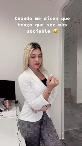 Cuando de ser sociable se trata 😂