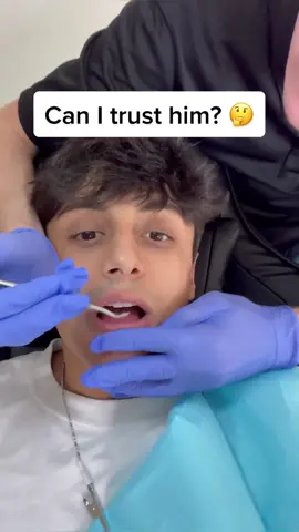 Getting a Live in Dentist is either gonna be the best or worst decision I’ve ever made it my life @scottkress_ #foryou #teeth #dentist #wwyd