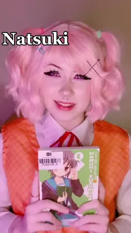 haruhi manga volume 3 also ignore that my lash looks a bit wonky #natsuki#dokidokiliteratureclub