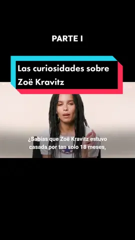 Curiosidades sobre #ZoëKravitz que no conocías #storytime #amorosos #lennykravitz #familia
