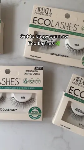 100% biodegradable and made from 100% sustainable materials - get to know our brand new Eco Lashes!#Ardell #Lashes #NaturalLashes #CrueltyFreeBeauty