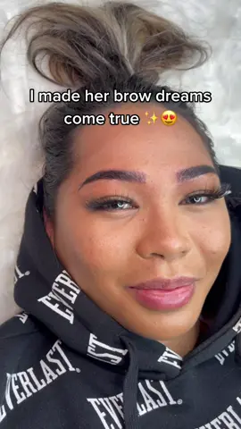 Making brow dreams come true ✨😍 #foryou #microblading