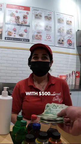 I forgot my wallet at home (wait for it) 🥺❤️ #pretzel #fastfood #food #money #kindness