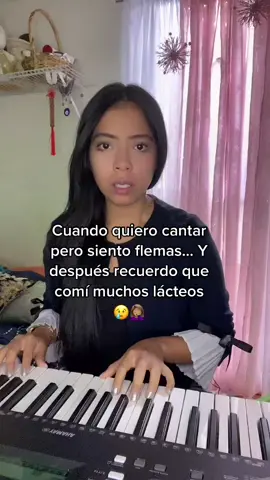 Los lácteos aumentan la mucosidad al cantar 🙅🏽‍♀️😵