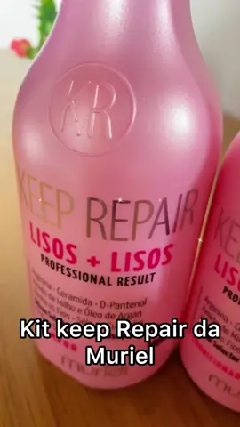Kit keep repair Muriel #cabeloslongos #cabelosaudavel #dicasdecabelos #dicascapilares #longhair #haircut #hairstyle