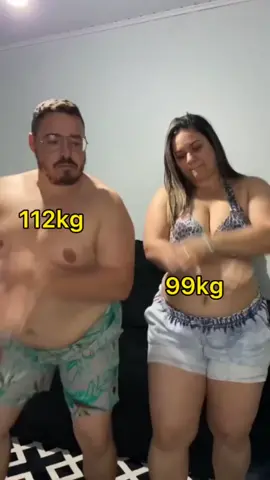 O caminho é difícil mas compensa! #emagrecer #emagrecercomsaude #casal