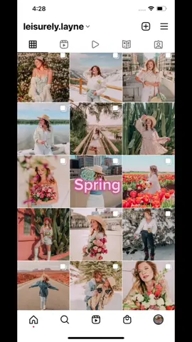 My feeds by season 🍂❄️🏔🌼 #instagramfeed #instagramtips
