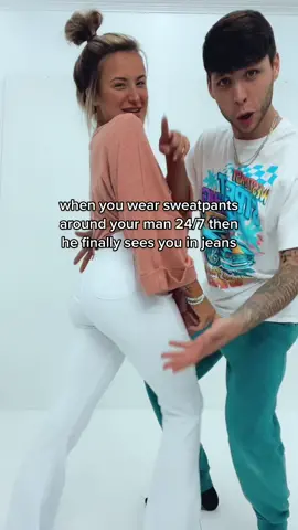 no because im OBSESSED WITH THESE JEANS i dropped tonight 😫 also excuse my black panties hahaha