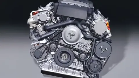 động cơ V6 trên AUDI #lovecar666 #carsoftiktok #supercar #sieuxe #xuhuong #audi