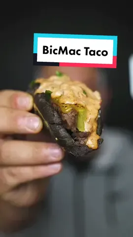 BigMac Taco ❤️😍😋 #bigmac #taco
