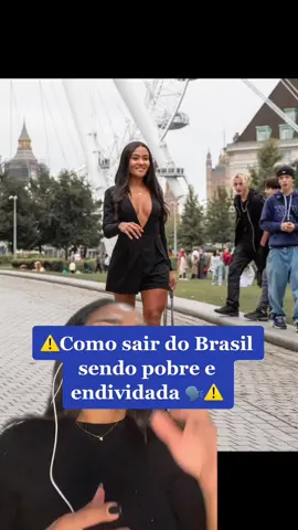 Como sair do BR sendo pobre e endividada⚠️ #fy #foryou #brasileiranagringa